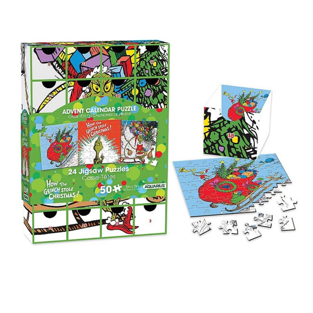 How the Grinch Stole Christmas Puzzle Adventure Calendar NEW